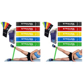 Latex Resistance Loop Bands| Exercise Band|Stretch Band|Workout Band (Pack of 2)